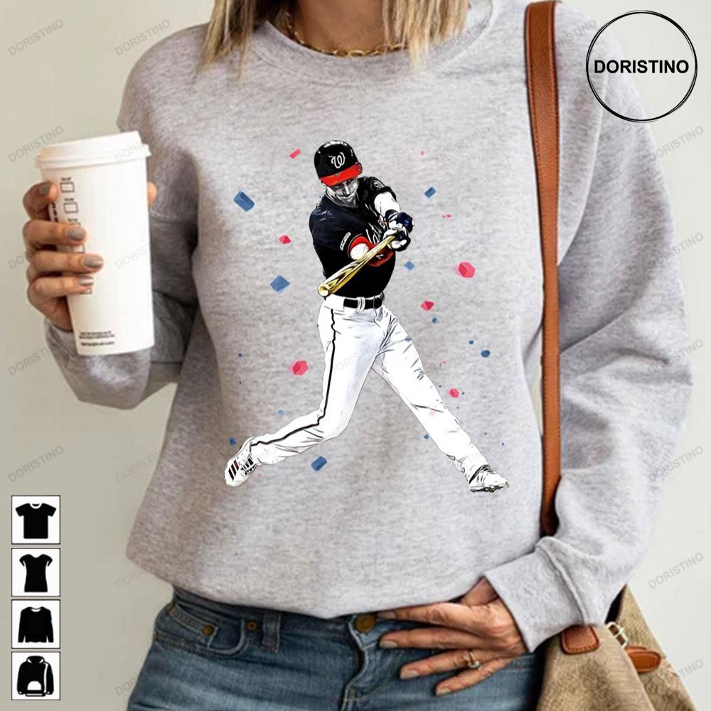 Trea Turner Artwork Baseball Limited Edition T-shirts