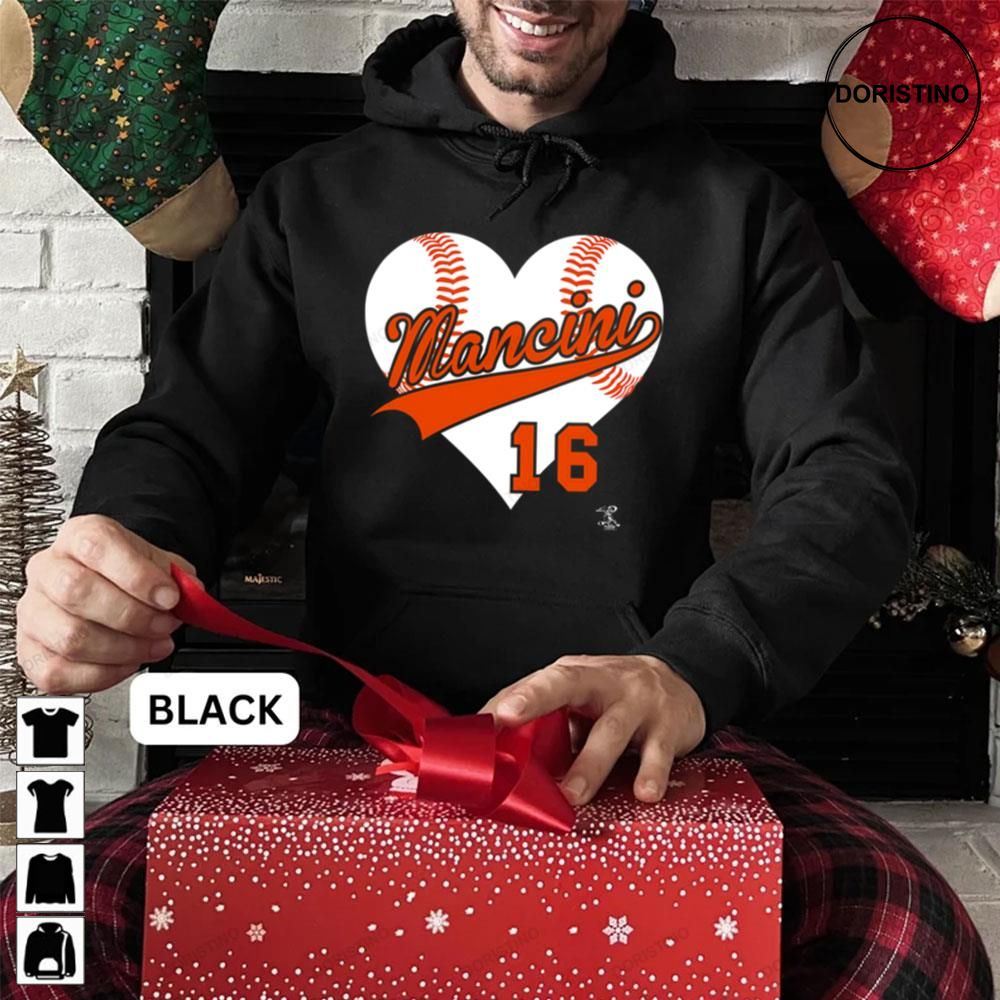  Trey Mancini Baseball Heart Gameday Premium T-Shirt