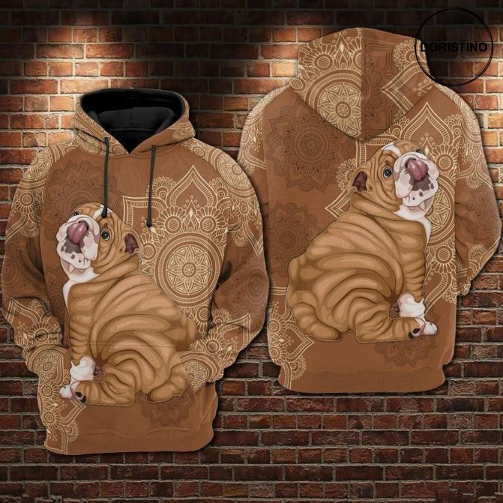 Bull Dog Limited Edition 3d Hoodie