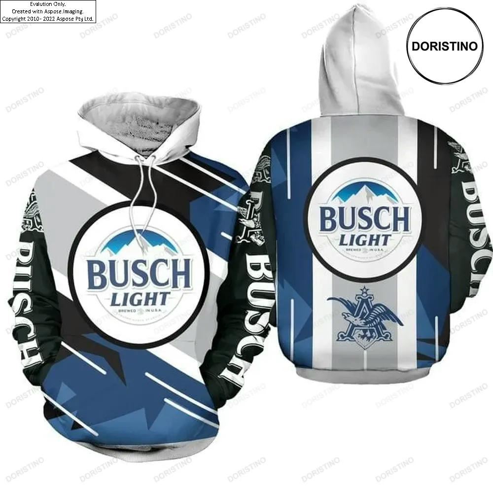 Busch Light Beer Full Ing Awesome 3D Hoodie