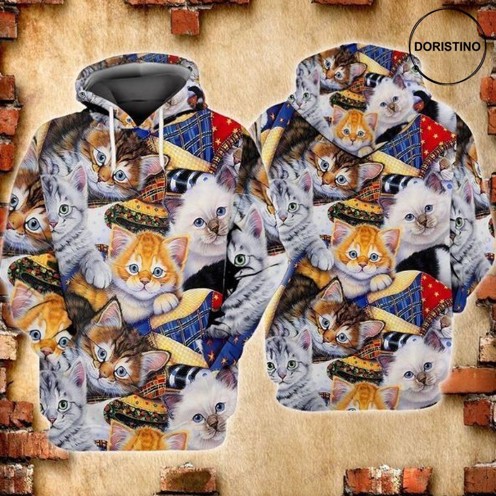 Cats Limited Edition 3d Hoodie