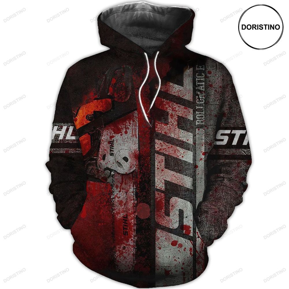 Chainsaw Stihl Brand Halloween Awesome 3D Hoodie
