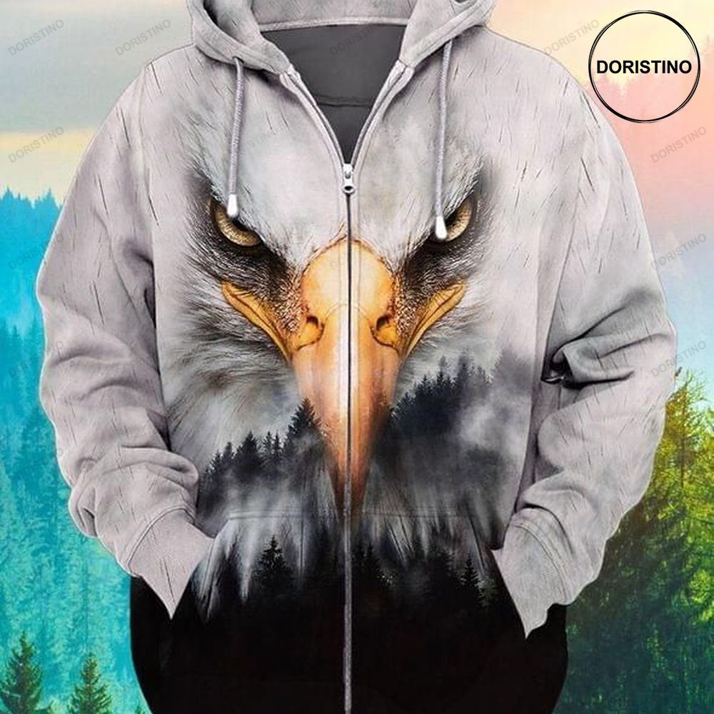 Eagles Animal Lovers Awesome 3D Hoodie