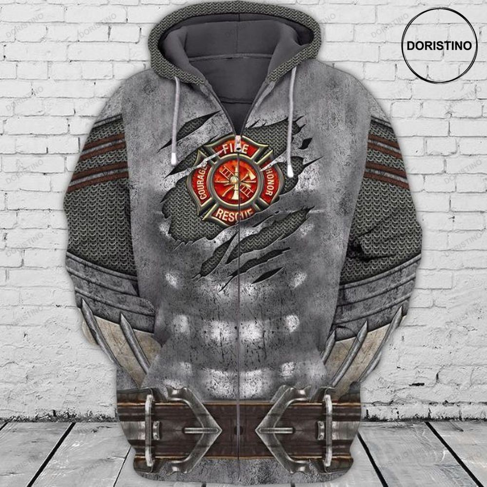 Firefighter Honor Awesome 3D Hoodie