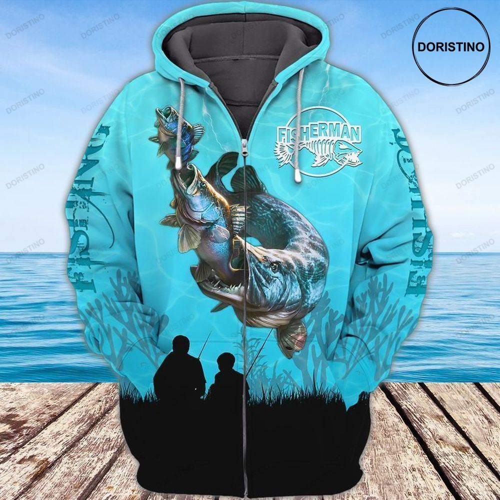 Fisher Man Awesome 3D Hoodie