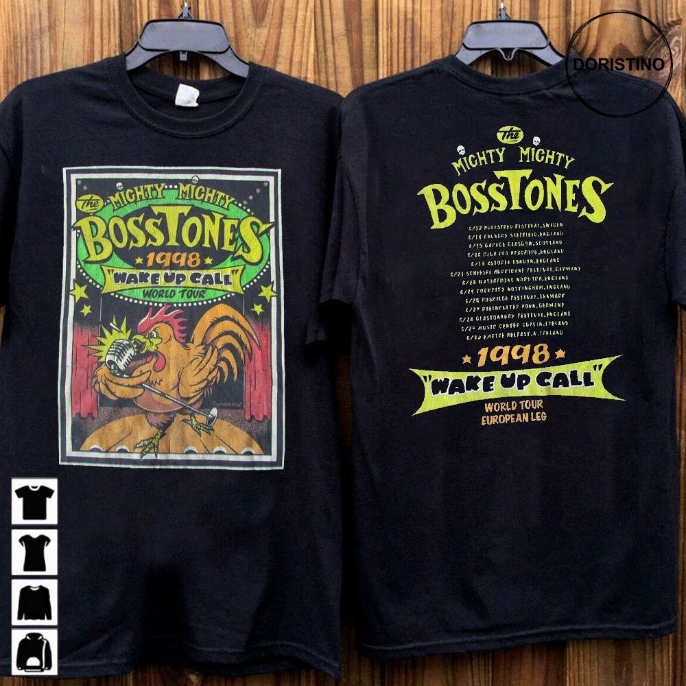 1998 The Mighty Mighty Bosstones Wake Up Call World Tour European The Mighty Mighty Bosstones Rock Band Trending Style