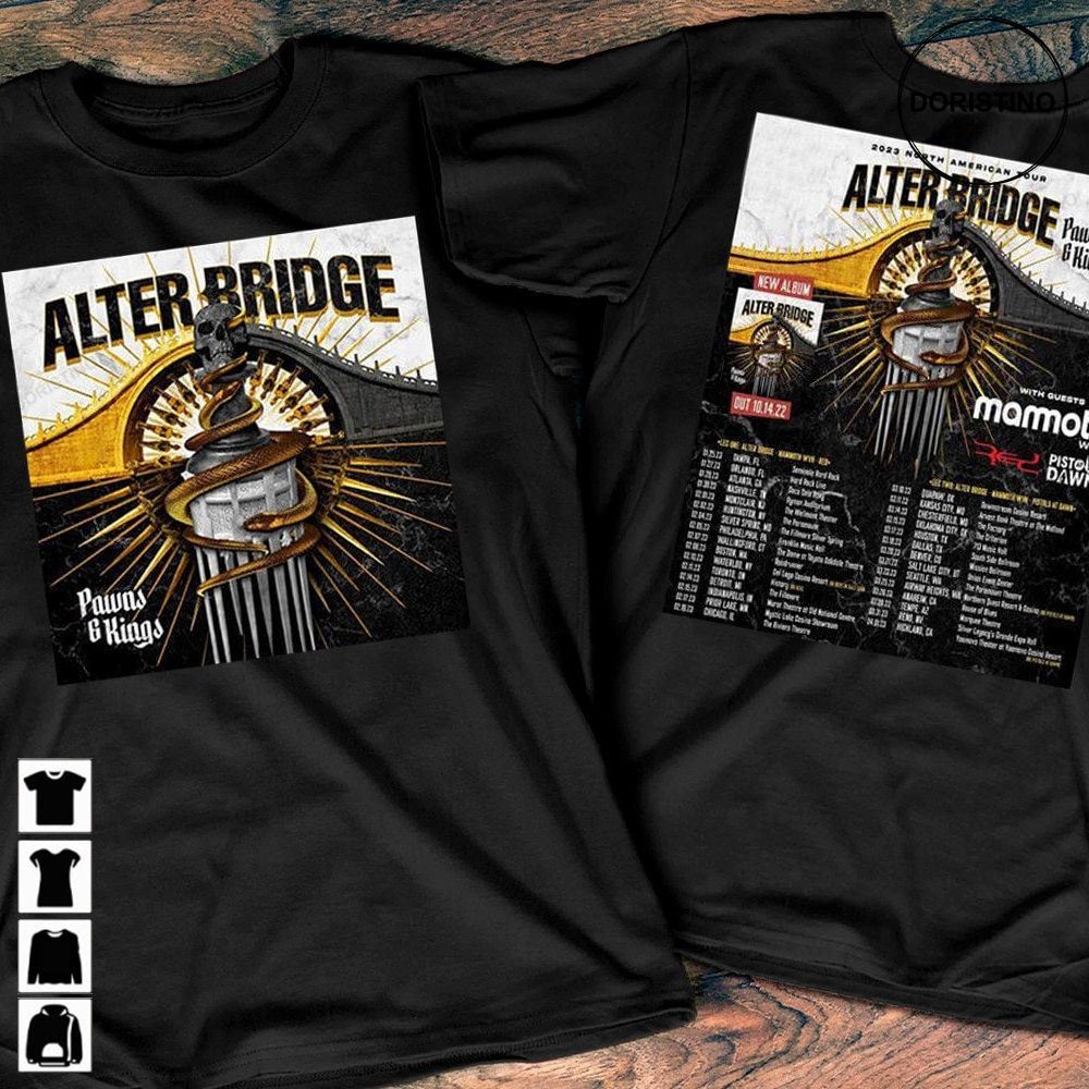 2023 Alter Bridge North American Tour Alter Bridge Tour 2023 Alter Bridge 2023 Music Tour Rock Tour Tee Awesome Shirts