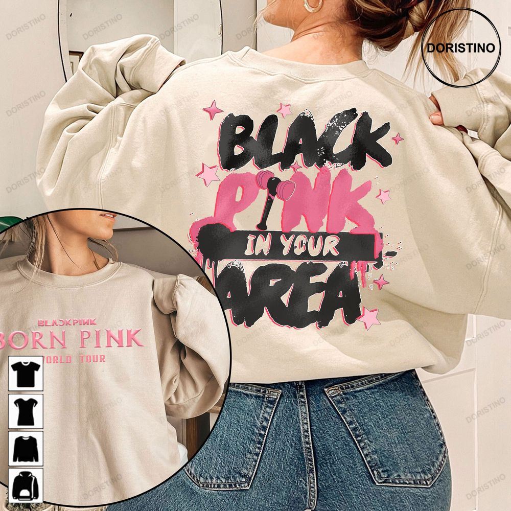 Born Pink 2022 Blackpink Born Pink World Tour Blackpink Blink Blackpink Member Blackpink Album Limited Edition T-shirts
