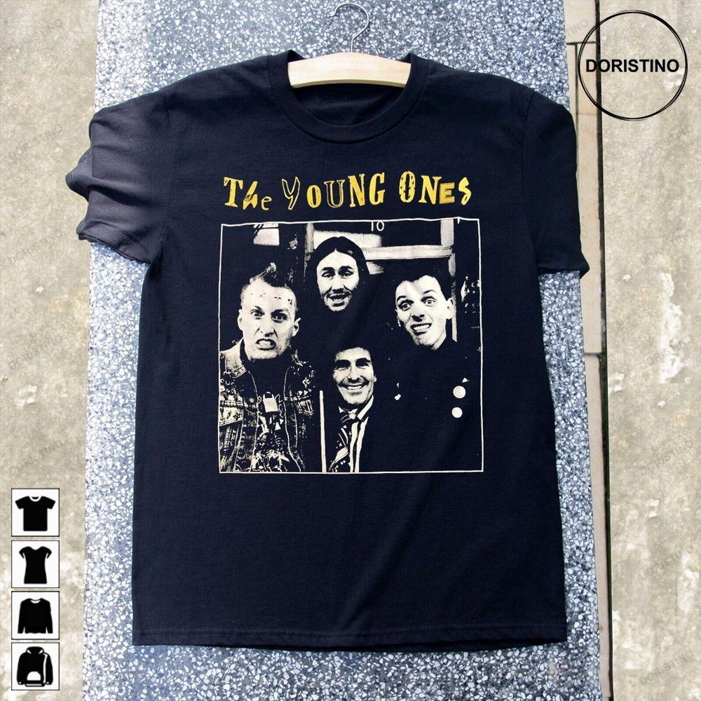 thumbnail image 2 of The Young Ones Retro TV Show T-Shirt - 80s Cult Comedy, Multiple Colors, Loose Fit Cotton Tee 2 of 12