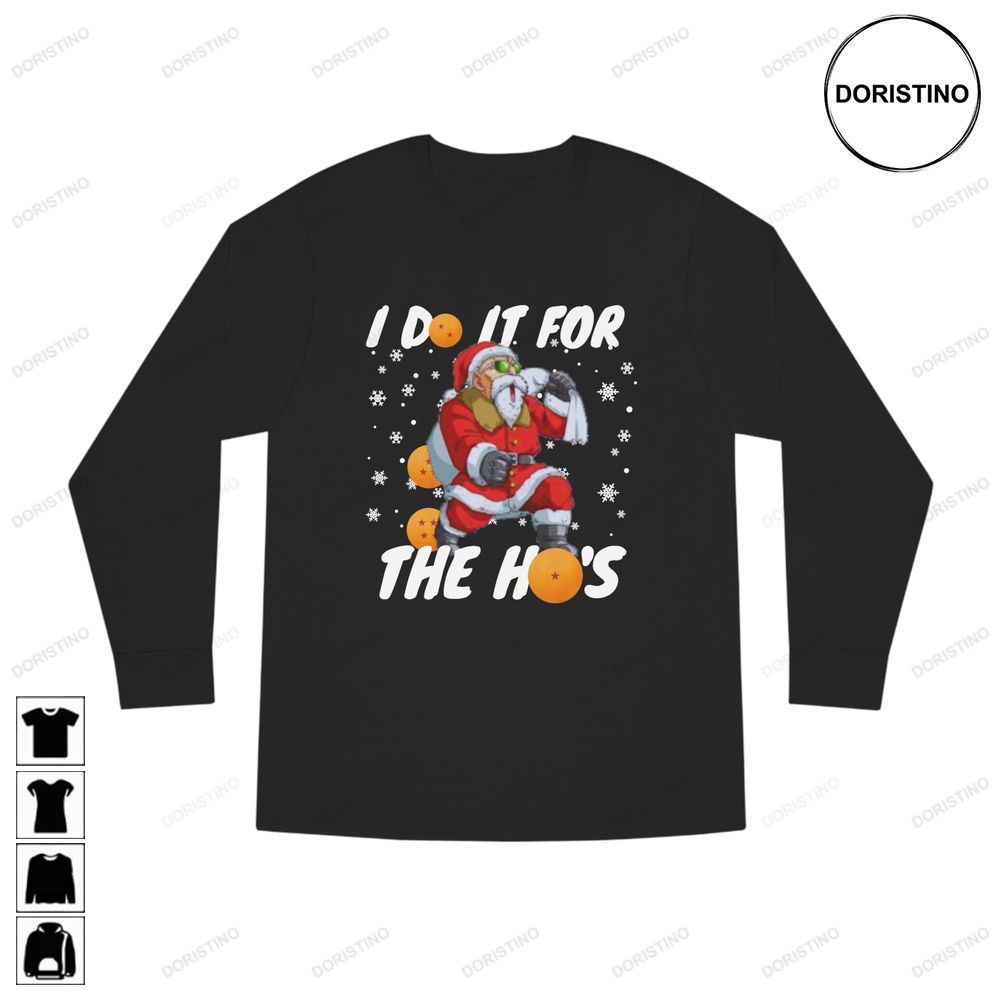 Best Grade Cotton Long Sleeve Dragon Ball Z Christmas Limited Edition T-shirts