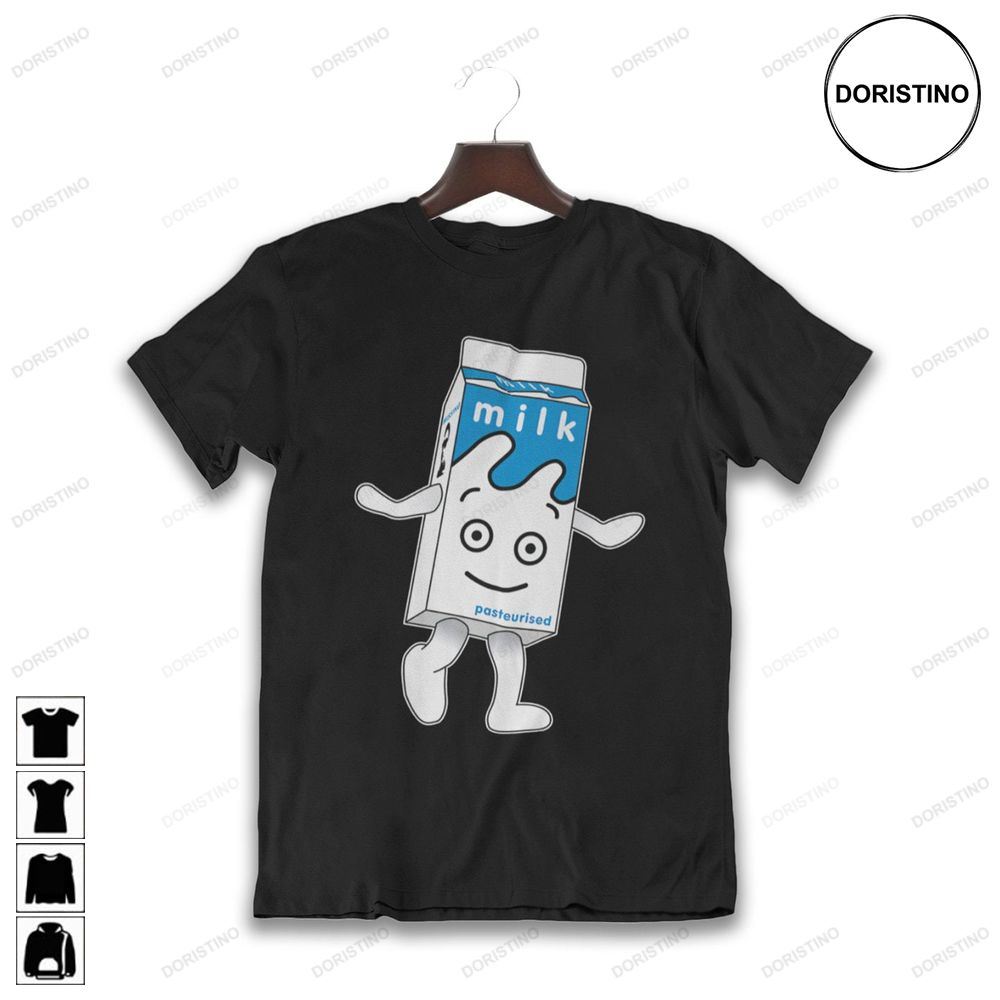 Blur Coffee And Tv Milk Carton British Britpop Band Unofficial Limited Edition T-shirts