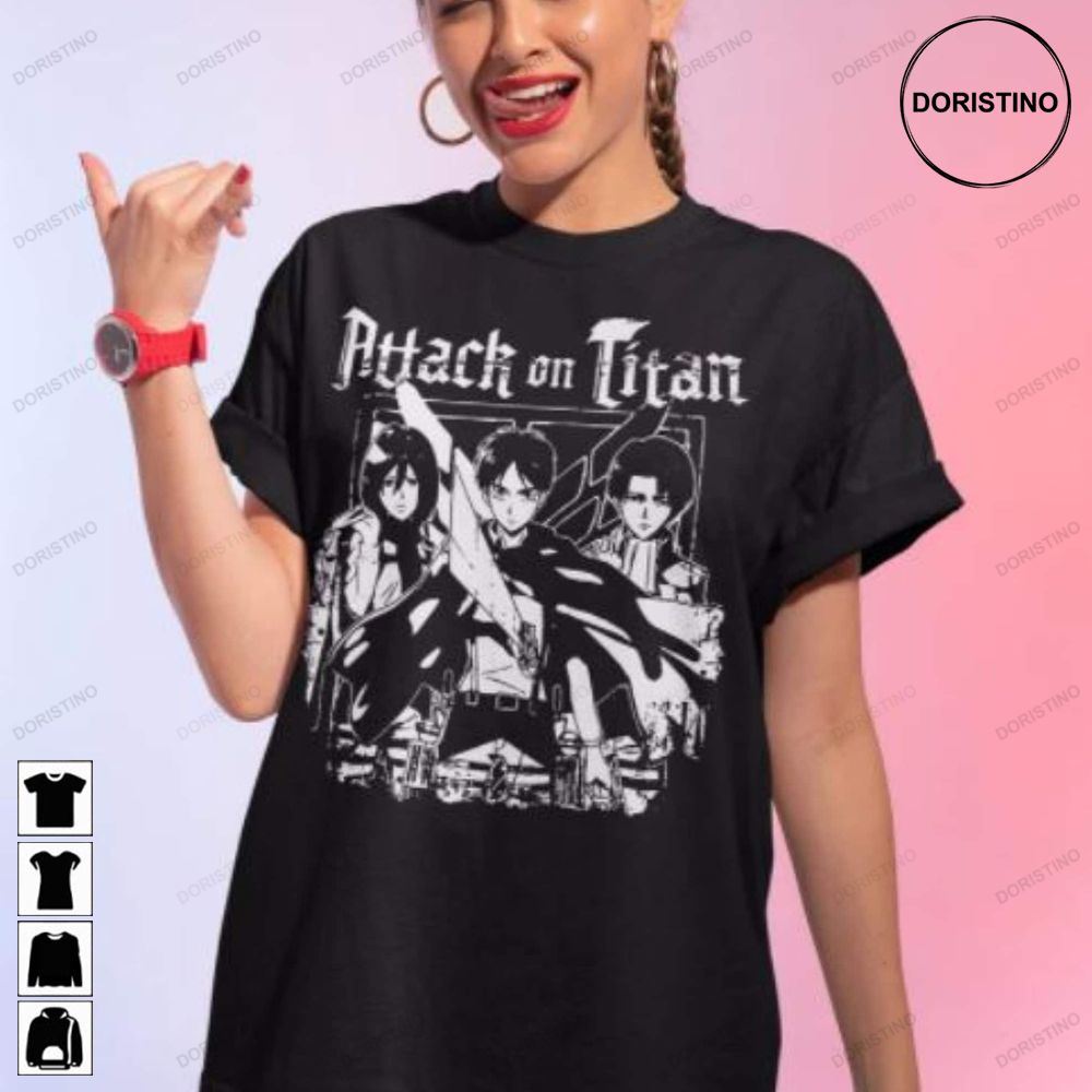 Cr003 Attack On Titan -attack On Titan Anime Limited Edition T-shirts