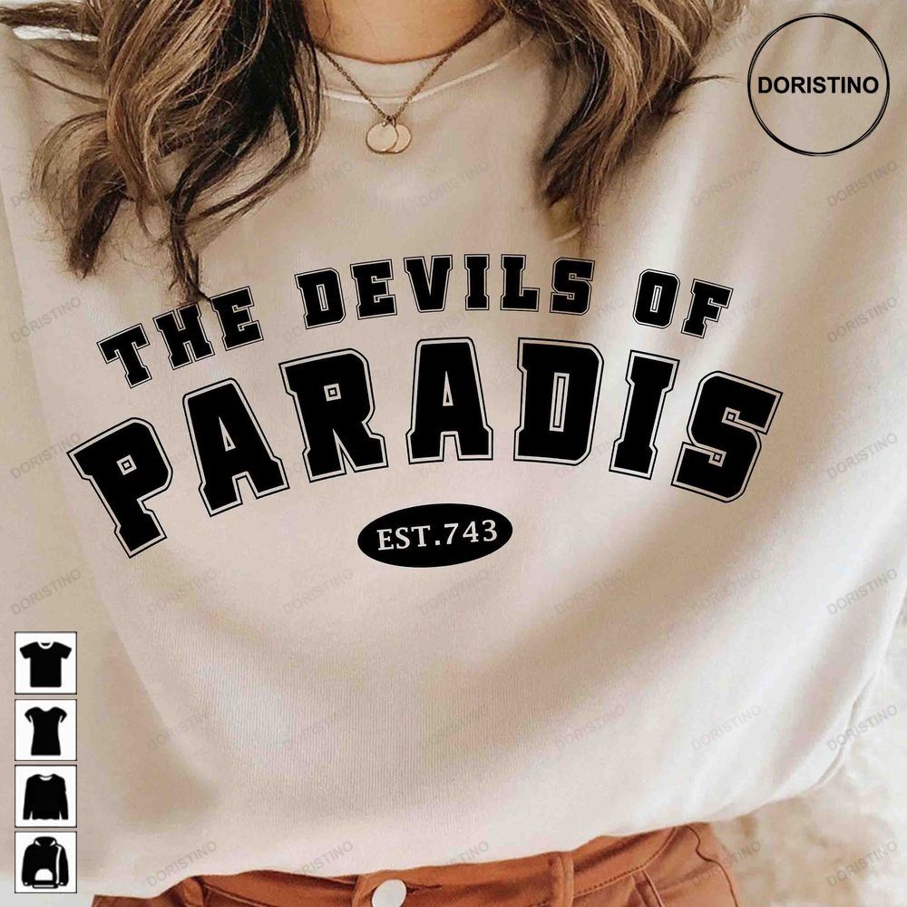 Devils Of Paradis Attack Titan Black Art Awesome Shirts