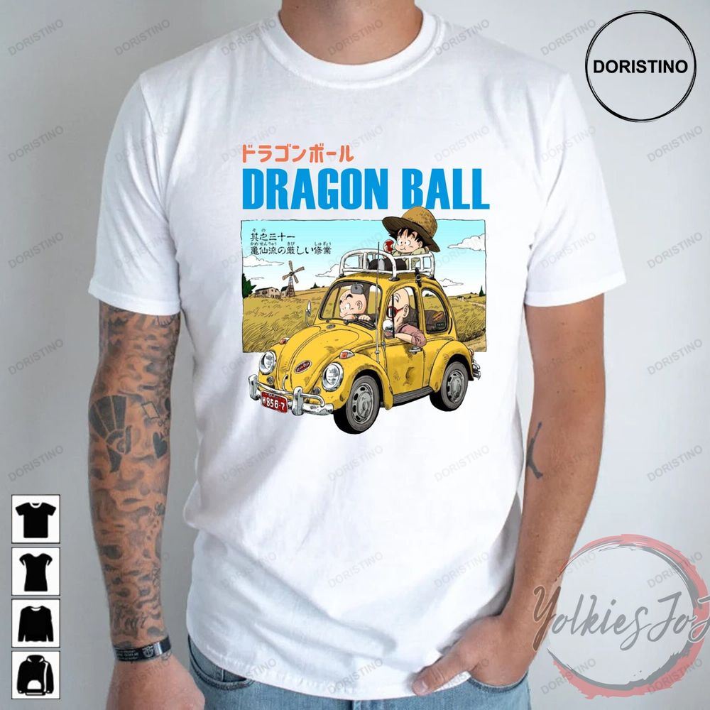 Dragon Ball Vintage Unisex Son Goku Krillin Awesome Shirts