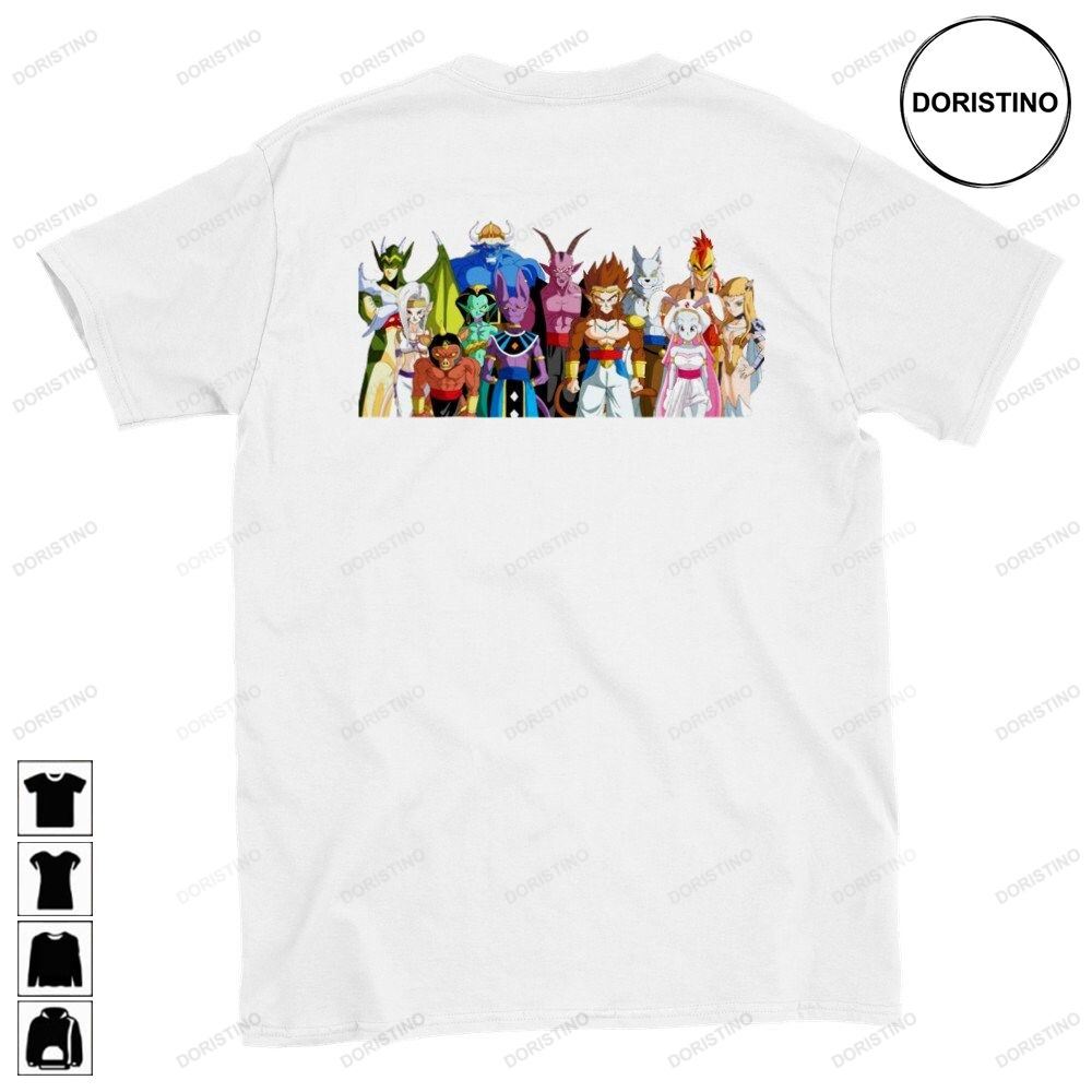 Dragon Ball Z Gods Of Destruction Classic Unisex Limited Edition T-shirts