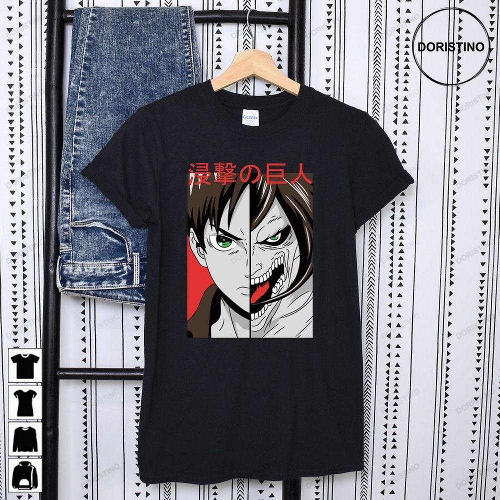 Eren Inspired Anime Limited Edition T-shirts