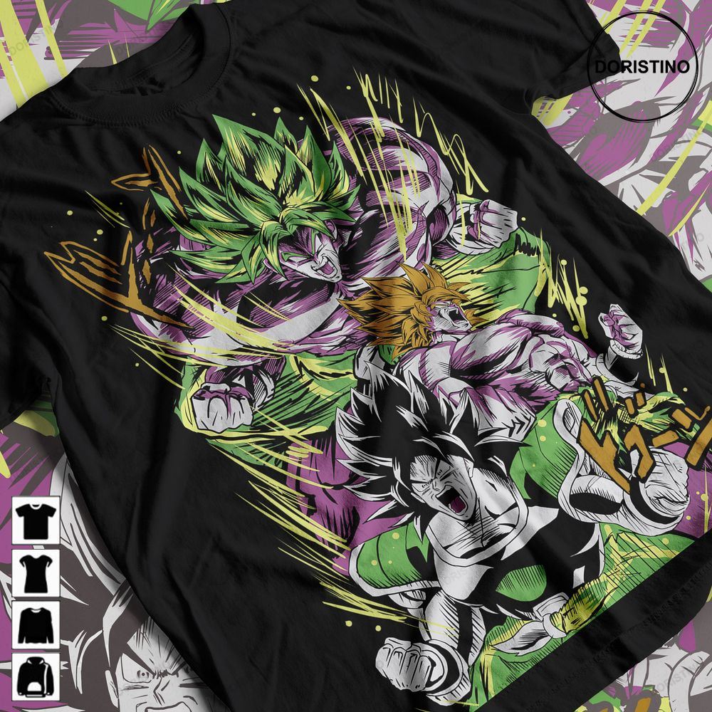 Legendary Broly Anime Gift Ideas Awesome Shirts