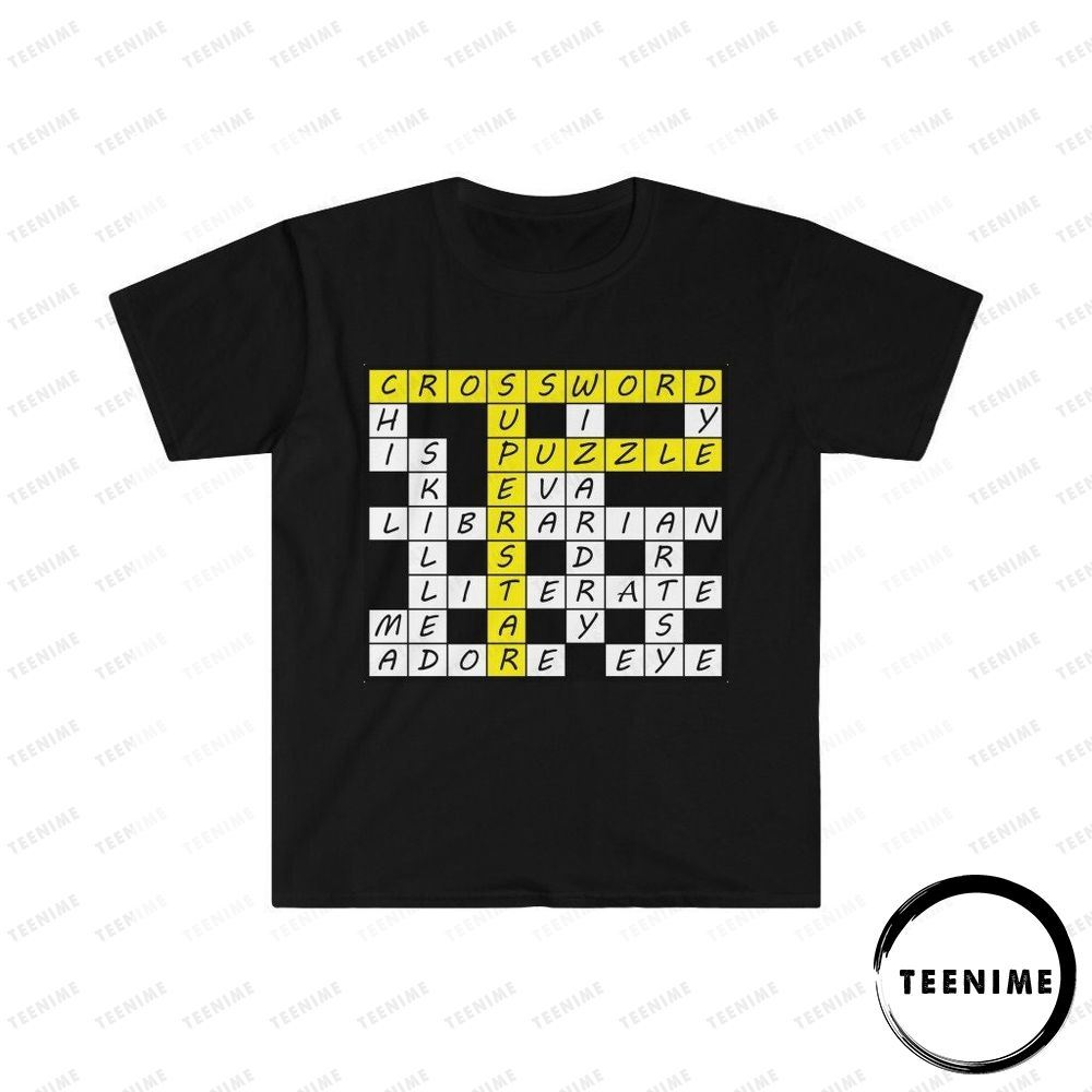 Crossword Puzzle Superstar Awesome T-shirt
