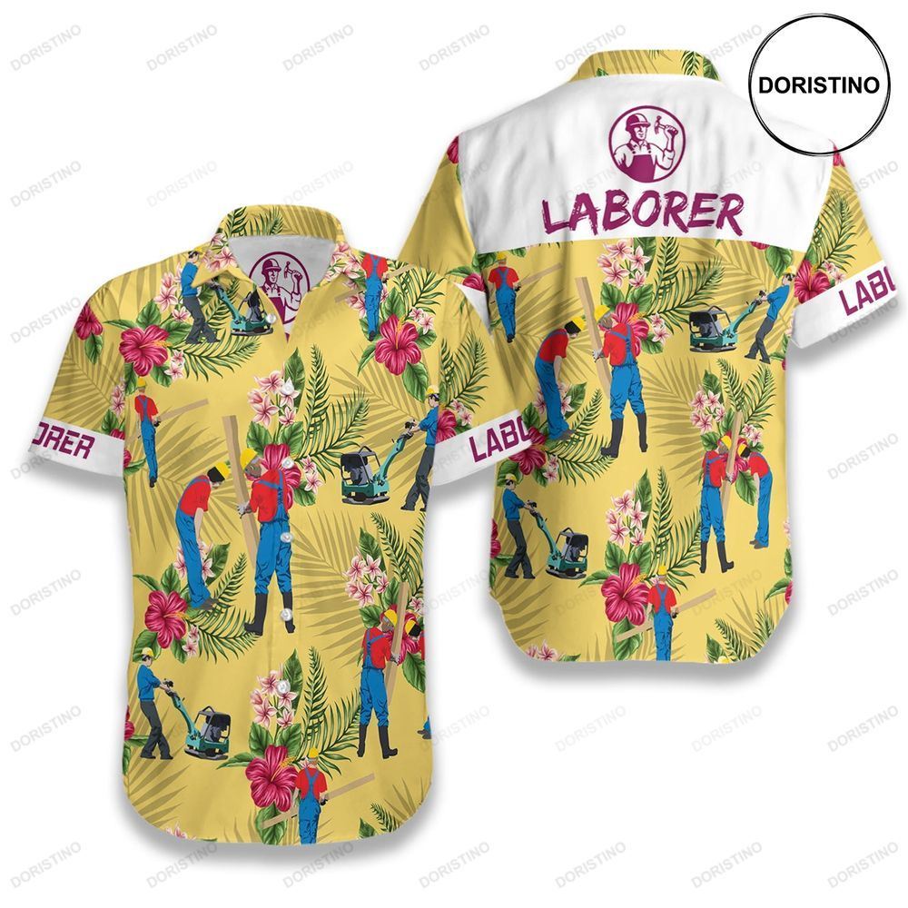 Laborer Hawaiian Shirt