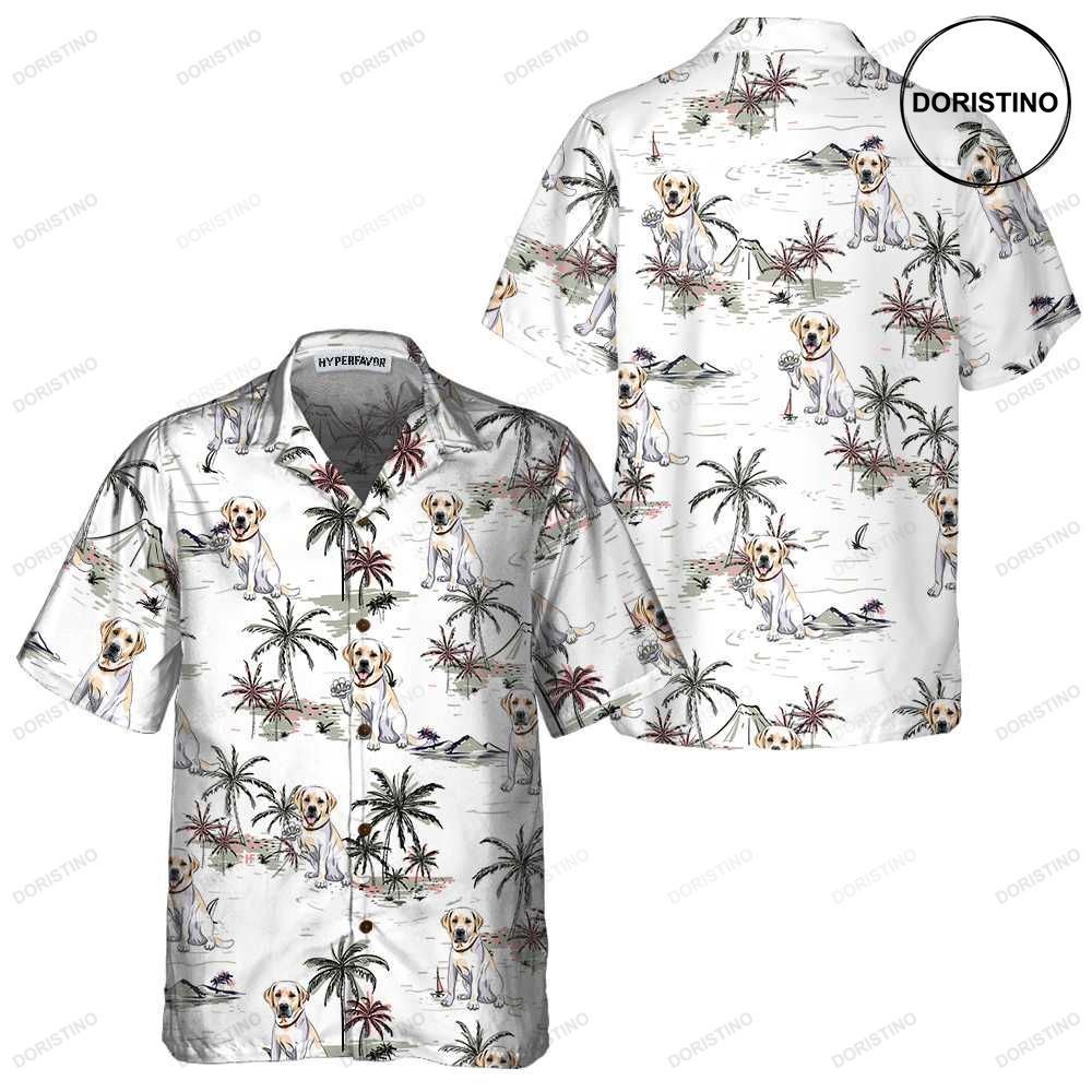 Labrador Retriever Tropical Pattern Dog Labrador Retriever Dog For Men And Wome Limited Edition Hawaiian Shirt