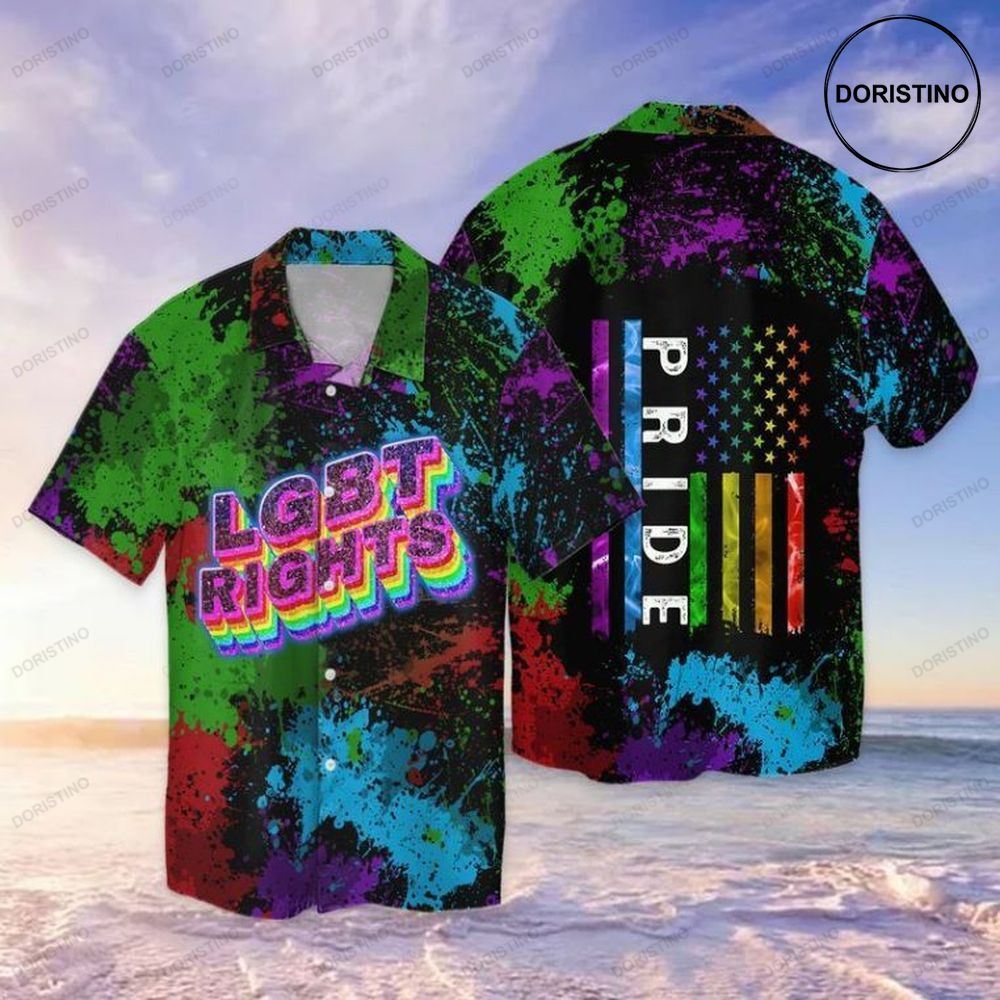 Lgbt Rights American Pride Awesome Hawaiian Shirt