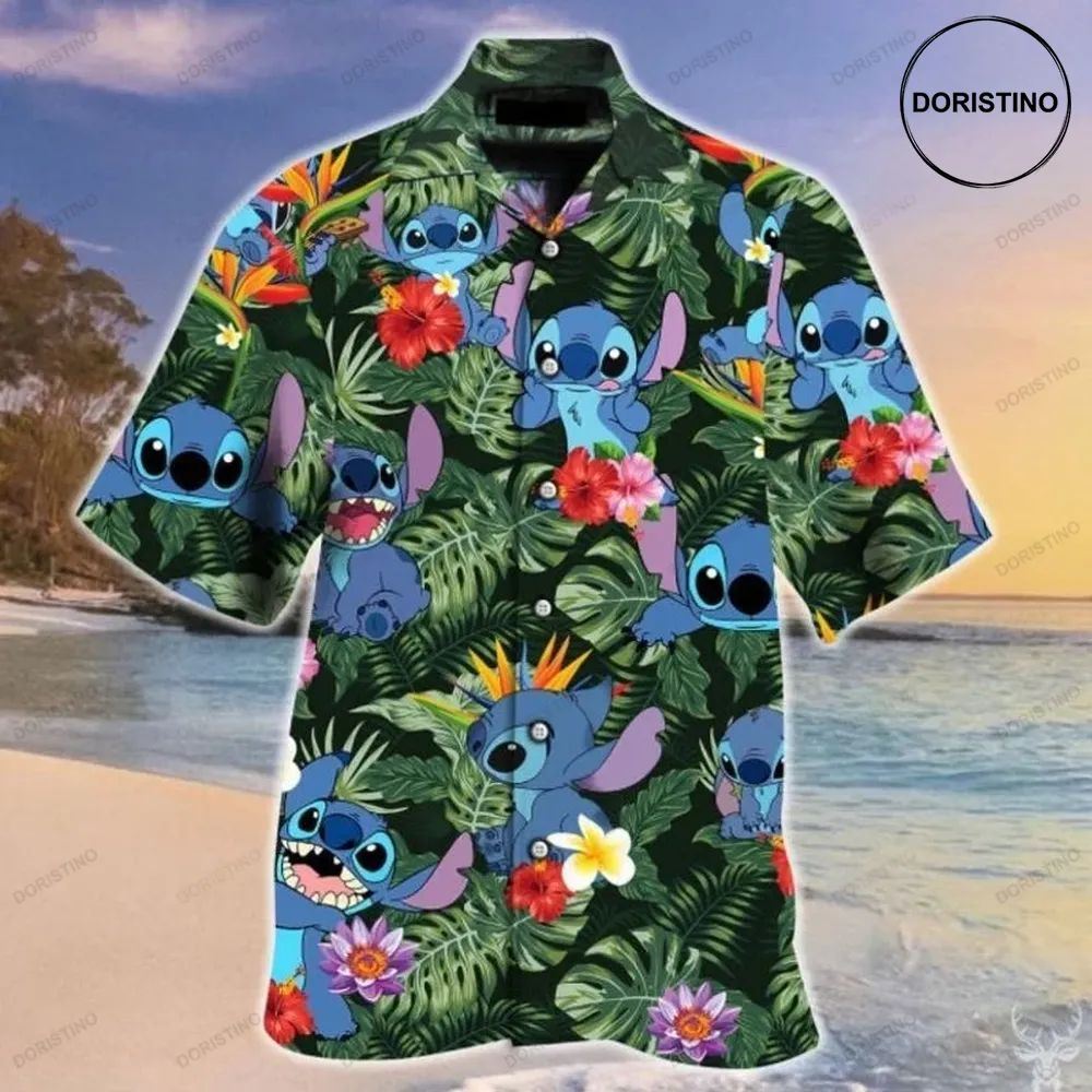 Lilo And Stitch Cute Limited Edition Hawaiian Shirt