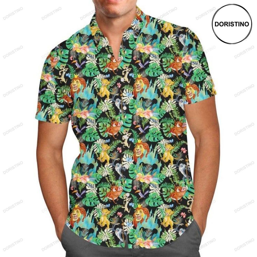 Lion King Jungle Disney Limited Edition Hawaiian Shirt