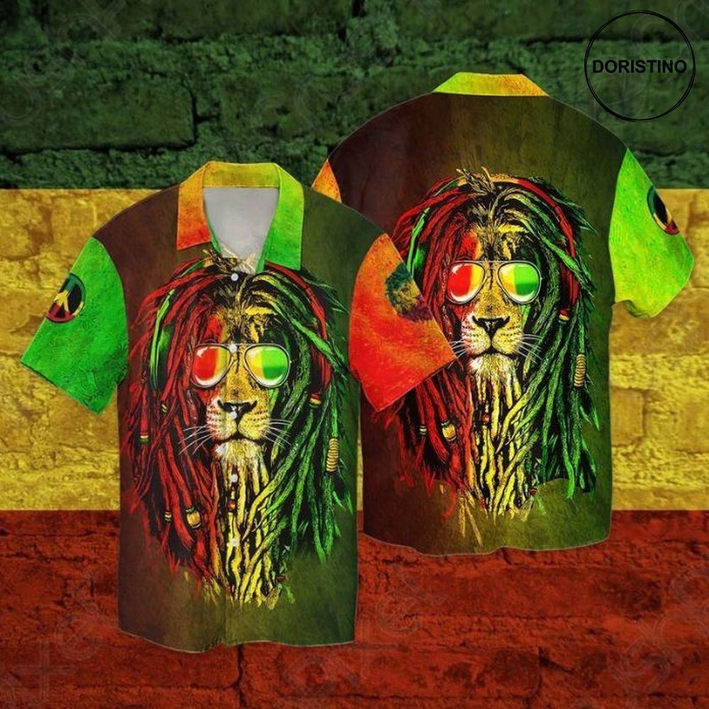 Lion Reggae Limited Edition Hawaiian Shirt