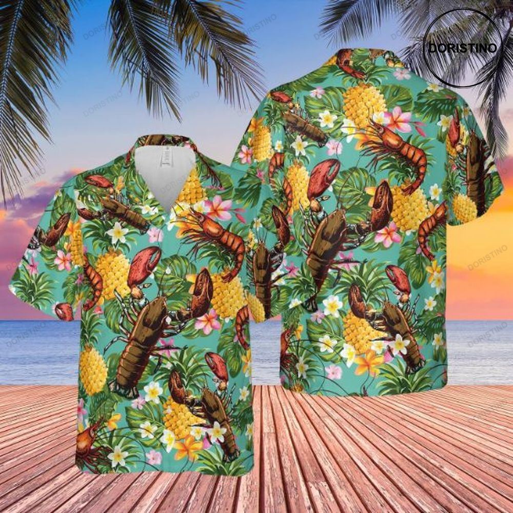 Lobster Tropical Limited Edition Hawaiian Shirt