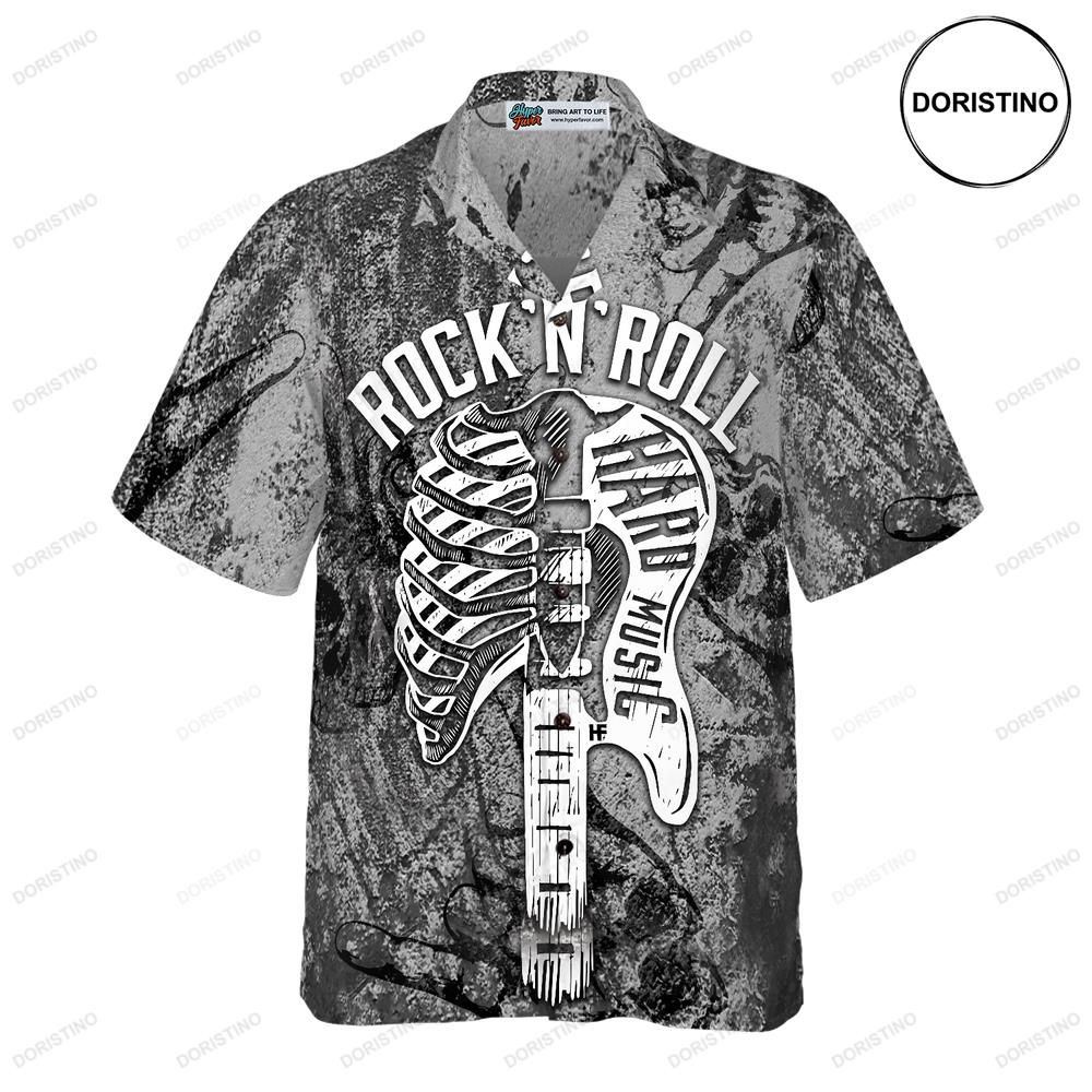 Long Live Rock'n Roll Guitar Hawaiian Shirt