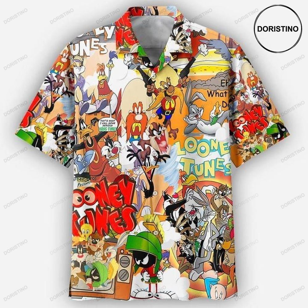 Looney Tunes Print Limited Edition Hawaiian Shirt
