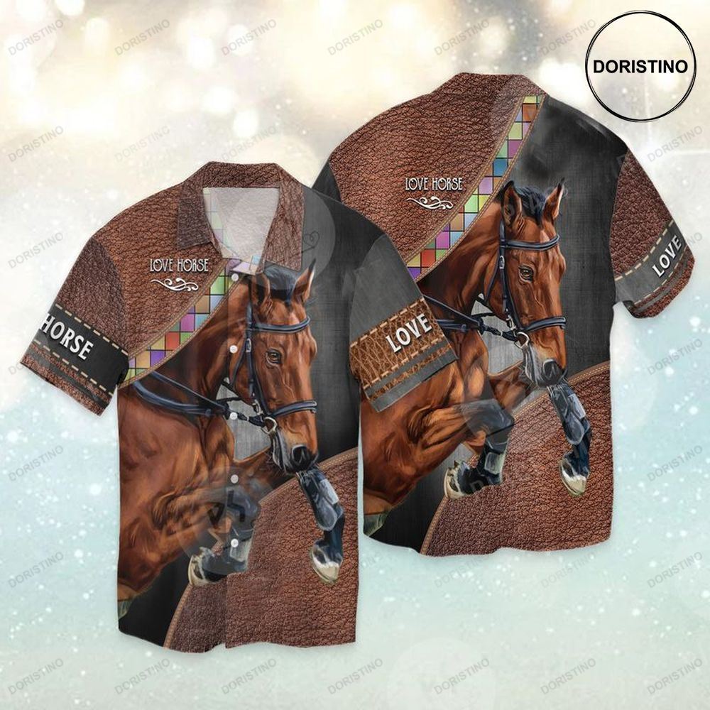 Love Horse Warrior Limited Edition Hawaiian Shirt