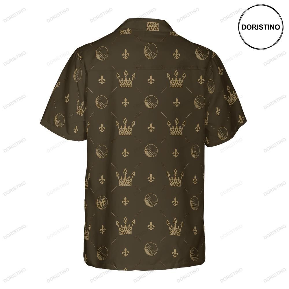 Luxury Royal Golf Ball Crown V2 Limited Edition Hawaiian Shirt