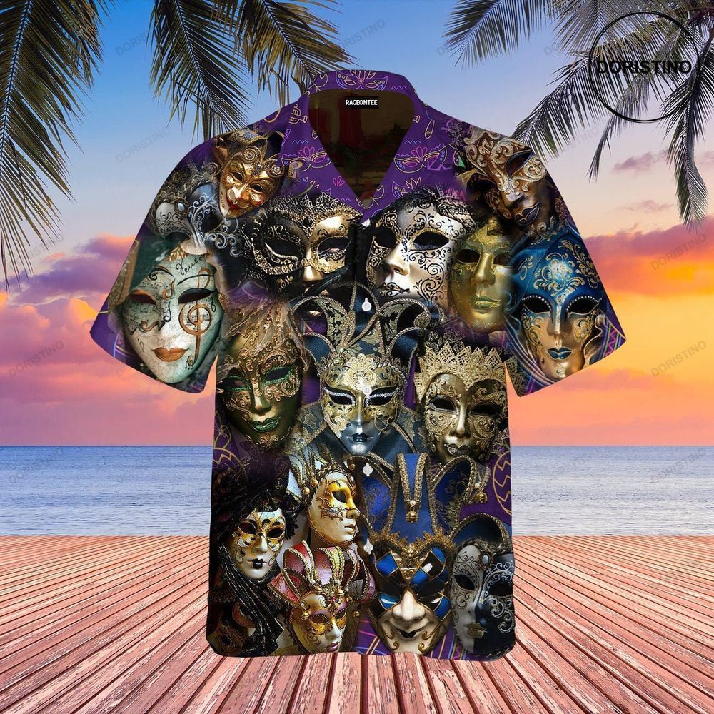 Mardi Gras Festival Hawai Hawaiian Shirt