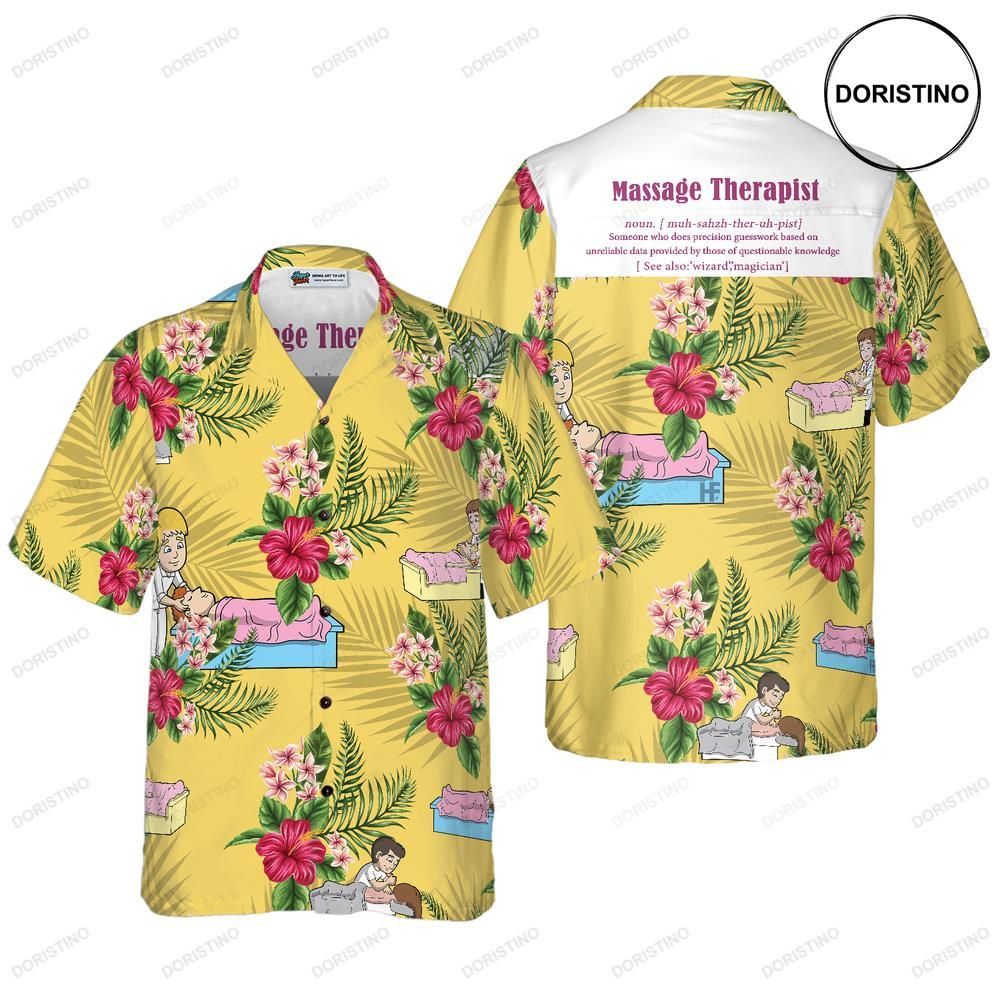 Massage Therapist Hawaiian Shirt