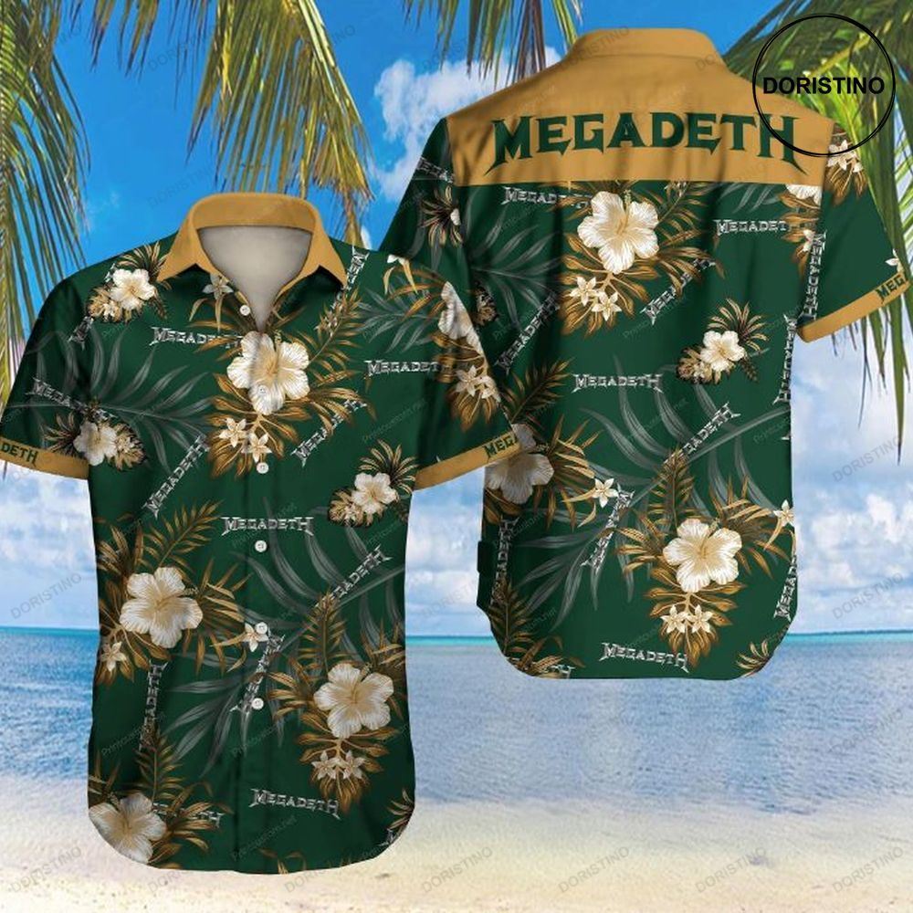 Megadeth Awesome Hawaiian Shirt