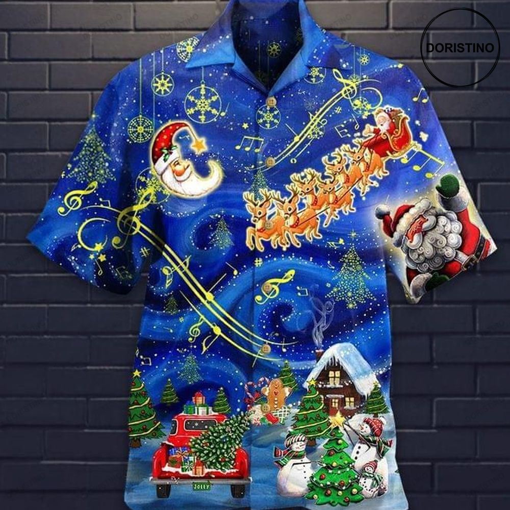 Merry Christmas Print Limited Edition Hawaiian Shirt