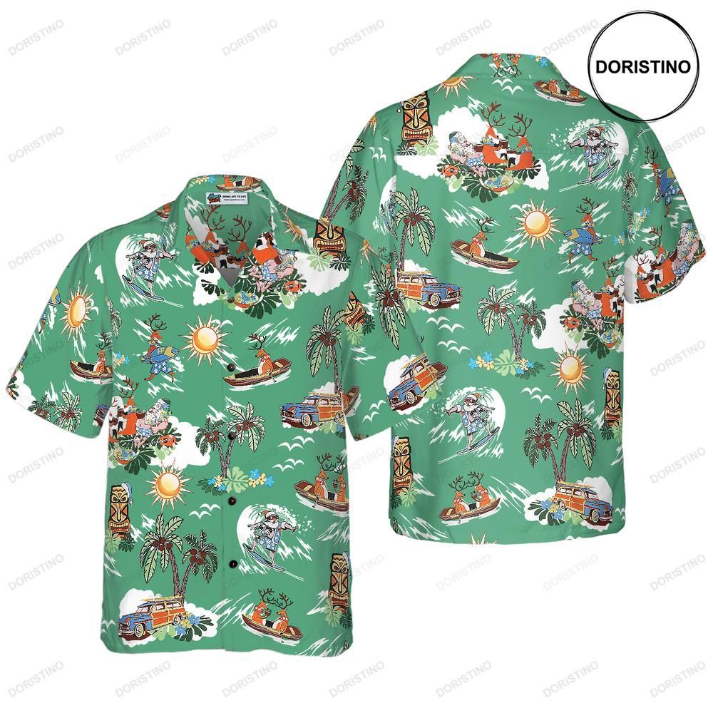 Merry Christmas Santa Claus 10 Limited Edition Hawaiian Shirt