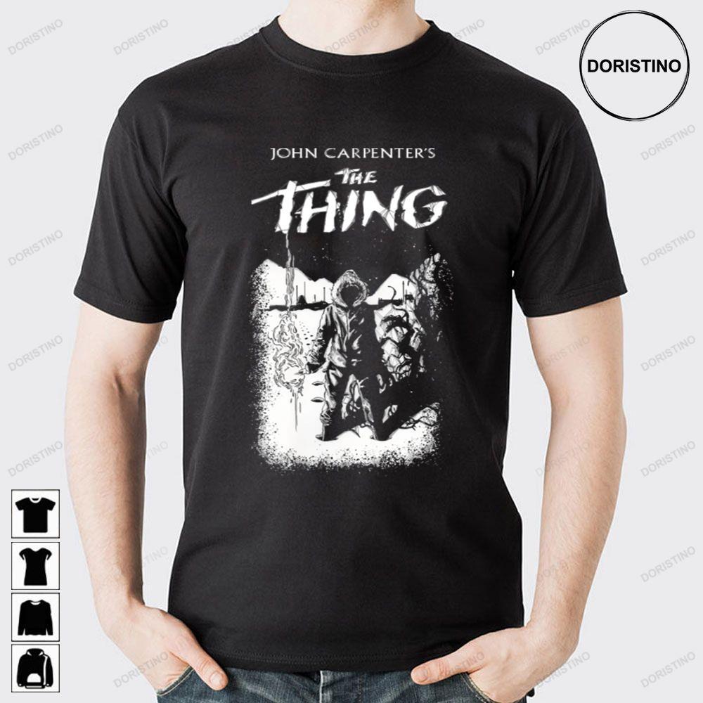 1982 Movie The Thing 2 Doristino Sweatshirt Long Sleeve Hoodie