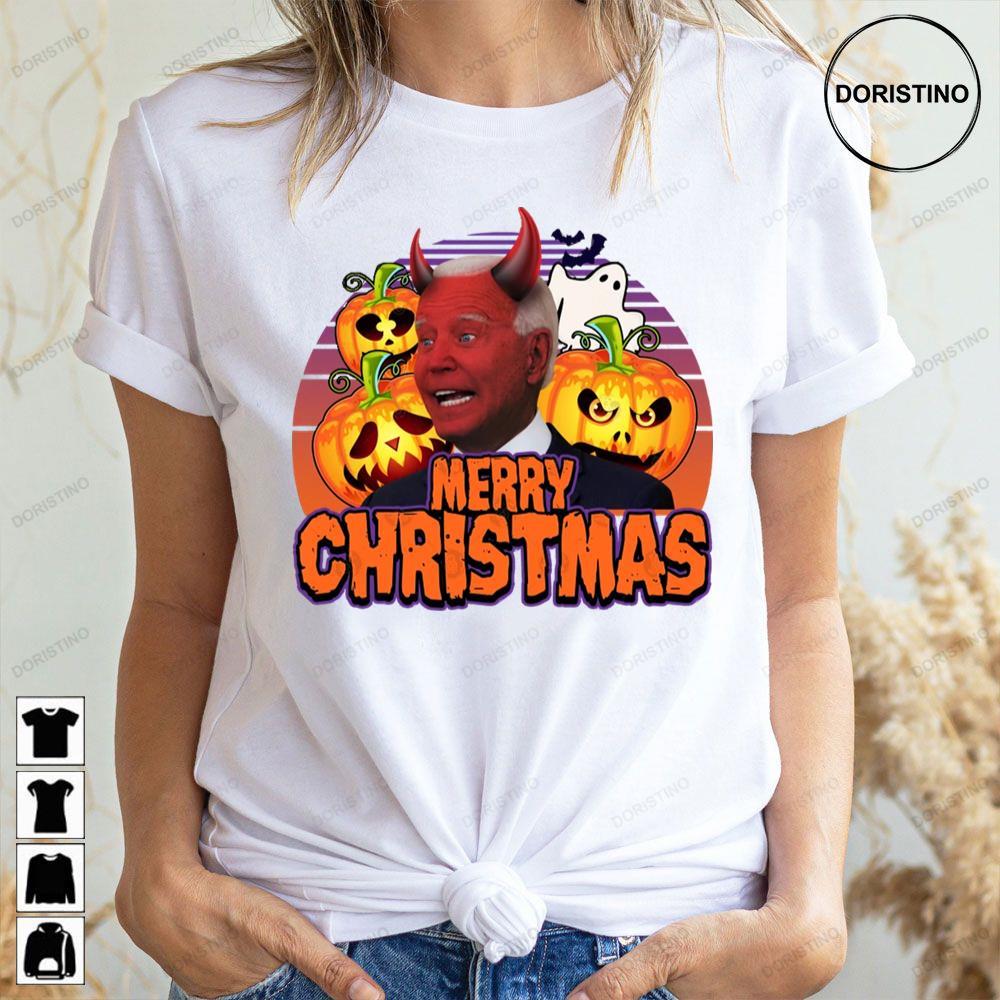 Biden Funny Confused Merry Christmas 2 Doristino Tshirt Sweatshirt Hoodie
