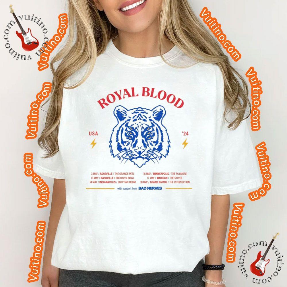Art Royalblooduk Usa 2024 Shirt