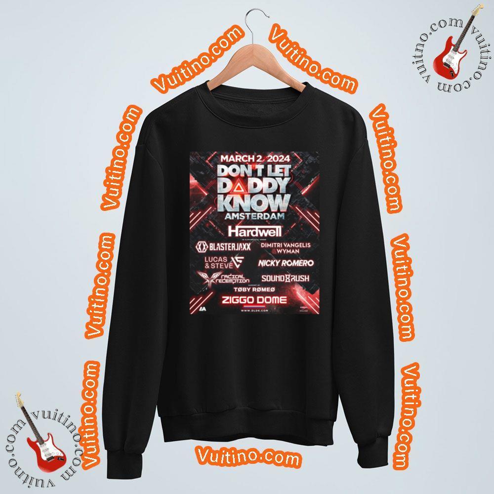 Dont Let Daddy Know Amsterdam 2024 Merch