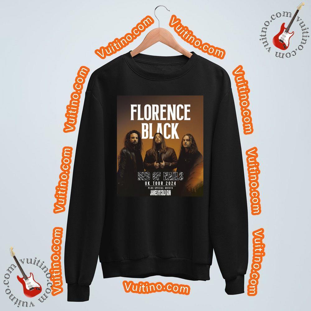 Florence Black Bed Of Nails 2024 Merch