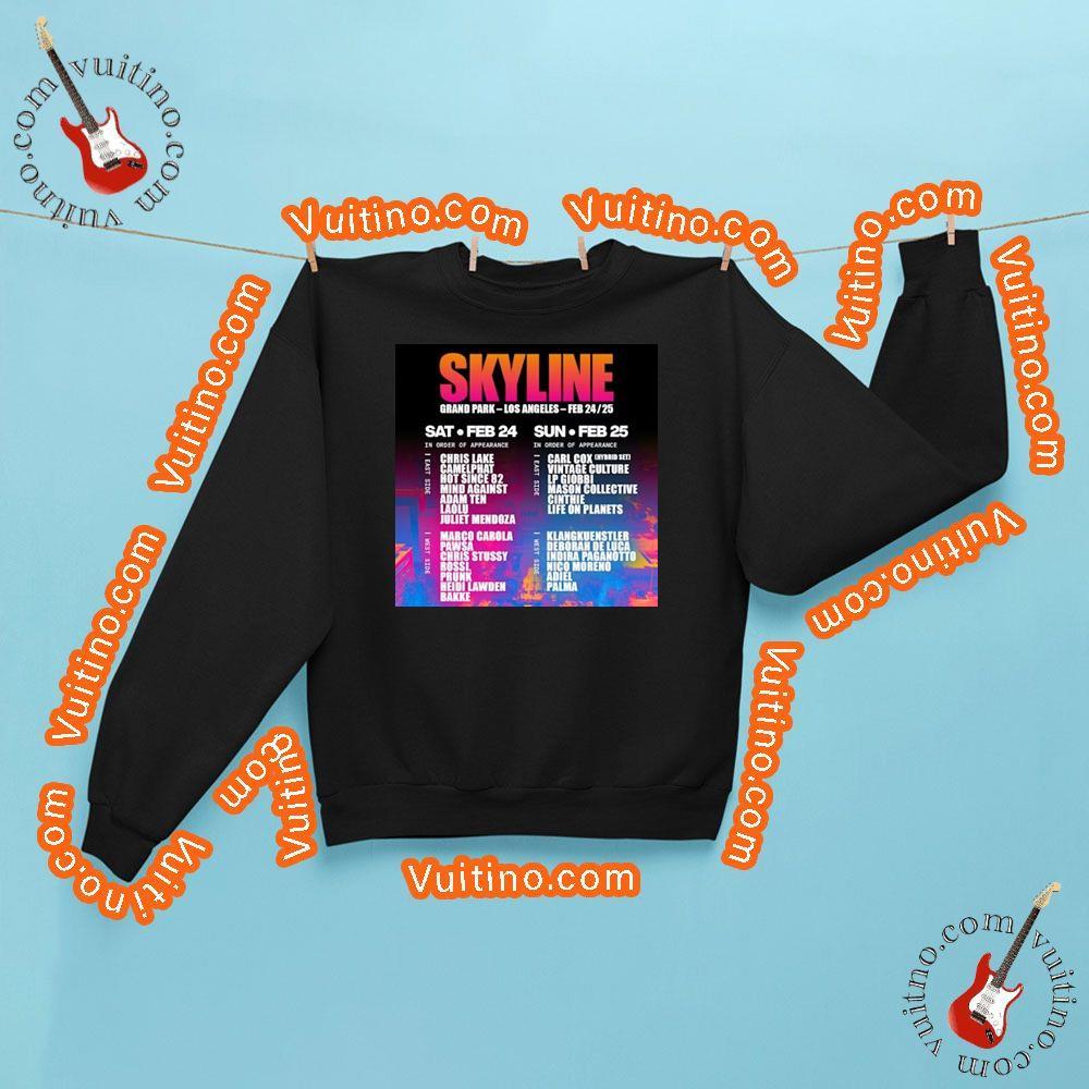 Skyline Festival 2024 Dates Shirt