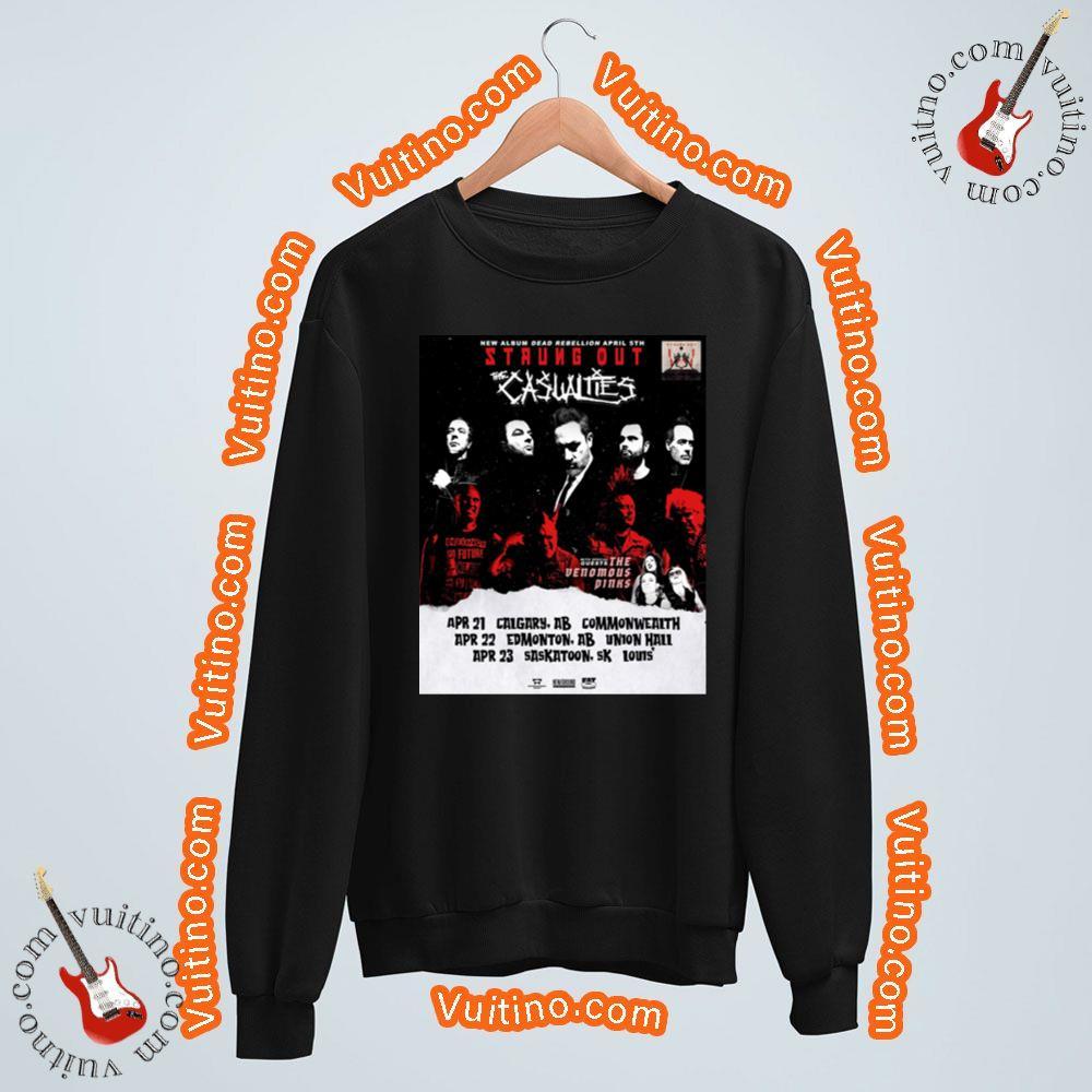 Strung Out And The Casualties The Venomous Pinks 2024 Shirt
