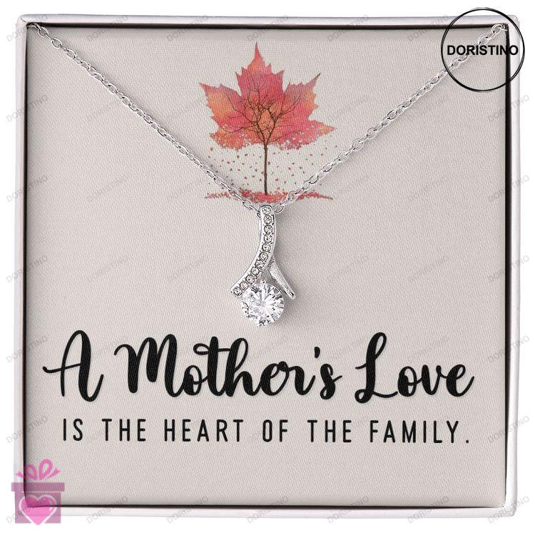 A Mothers Love Is The Heart Of The Family Alluring - 925 Sterling Silver Necklace Doristino Trending Necklace