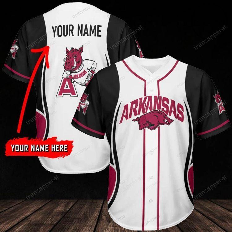 Arkansas Razorbacks Personalized 304 Doristino Limited Edition Baseball Jersey