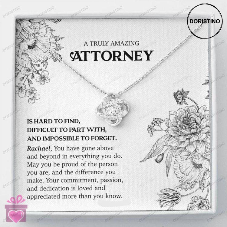 Attorney Necklace Gift For Attorney Attorney Gift For Women Doristino Limited Edition Necklace