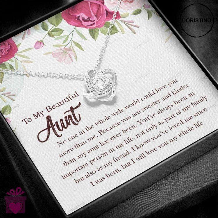 Aunt Necklace Aunt Necklace Birthday Necklace For Aunt Gift For Aunt Necklace With Message Card Wome Doristino Trending Necklace