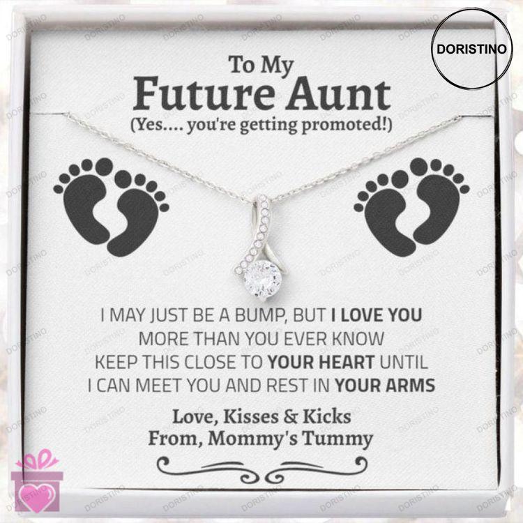 Aunt Necklace New Aunt Gift New Auntie Gift Soon To Be Aunt Reveal To Aunt To Be Gift Aunt Announcem Doristino Awesome Necklace